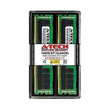 A-Tech 128GB Kit (2x64GB) DDR4 3200MHz PC4-25600 ECC RDIMM 2Rx4 1.2V Dual Ran... picture