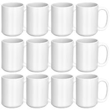 Set of 12 Sublimation Mug 15oz Blank Sublimation Mug White Coffee Mug Ceramic picture