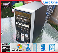 Vintage Gaming Retro Compaq AMD 64 3700+ ATI RADEON Win XP Media 2GB RAM RARE picture