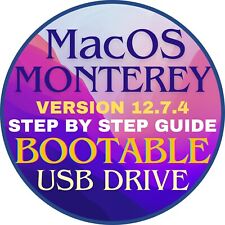 Mac OS MONTEREY Bootable USB Drive, Install, Repair, Instructions, Fast Shipping picture