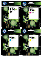 GENUINE HP 940XL Ink Cartridge 4-Pack for Officejet pro 8000 8500 picture