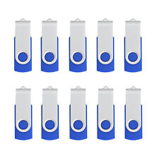 10 20 50 Pack USB 2.0 Flash Drives 16G Memory Sticks Storage USB Drive Blue Lot picture
