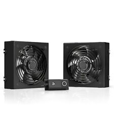 RACK ROOF FAN KIT, Quiet Dual-Fans with Speed Controller, for coolin picture
