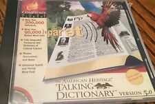 American Heritage CDROM Talking Dictionary Windows Version 5.0 PC 1997 New $7.99 picture