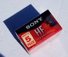 Case Of Sony 5C90HFR 90-Minute HF Cassette Tapes 5-Bricks picture