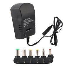 Universal AC DC Adjustable Voltage Power Supply Power Adapter Charger 3V-12V FOD picture