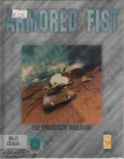 Armored Fist 1 PC CD control US Soviet military tank vehicle war simulation game picture