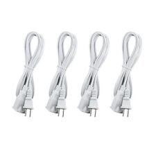Extension Cord 10 FT4 Pack 2 Prong Power Cord for Indoor and OutdoorUS Male/F... picture