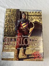 Warlords IBM Vintage Big Box Floppy Disk PC Game, Complete picture