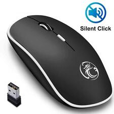 Imice Wireless Mouse Silent Computer Mouse 1600 Dpi Ergonomic Mouse Noiseless picture