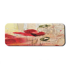 Ambesonne Colorful Floral Rectangle Non-Slip Mousepad, 31