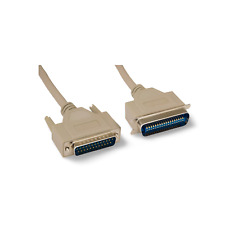 3ft Parallel Printer Cable IEEE-1284 DB25 Male To CN36 Male - Beige picture