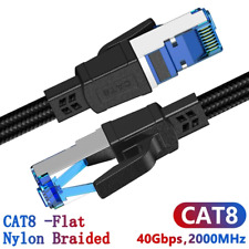 CAT8 Ethernet Cable 40Gbps 2000Mhz RJ45 10M 20M 30M Network Internet Patch Cord  picture