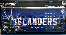 NEW YORK ISLANDERS RARE KEYSCAPER WIRELESS KEYBOARD FOR PC/MAC. BRAND NEW IN BOX picture