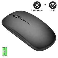 Bluetooth Wireless Mouse USB Optical Rechargeable Mouse 2.4Ghz 1600DPI picture