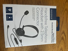 Insignia™ - Landline Hands-Free Headset with 2.5mm Connection - Black picture