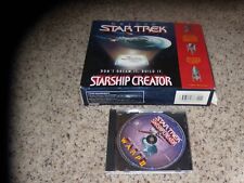 Deluxe Star Trek Starship Creator (PC, 1999) Near Mint Game with box picture