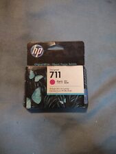 Genuine HP Ink Cartridge Design Jet 711 Magenta  Box Damaged NEW picture