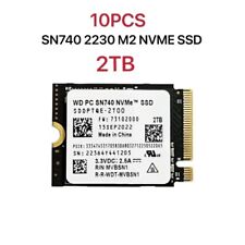 Lot 10pcs NEW WD SN740 M.2 2230 2TB NVME PCIE SSD For Steam Deck ASUS ROG Dell picture