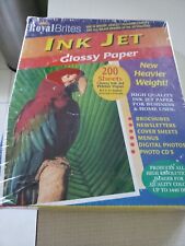 Royal Brites Ink Jet Box High Gloss Photo Paper 8.5