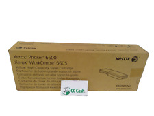 Genuine Xerox Phaser 6600 WC 6605 106R02227 Yellow High C. Toner Cartridge picture