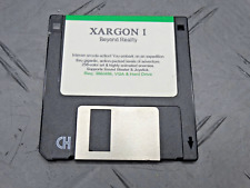 Xargon 1 Beyond Reality RARE Game Floppy 3.5” Floppy Software Vintage picture