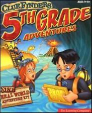 Clue Finders 5th Grade Adventures PC MAC CD learn math language science game picture