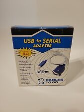 Cables to Go USB to serial adapter - new in box  picture