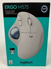 Logitech Ergo M575 - White - Wireless Trackball Mouse Ergonomic Design PC & Mac picture
