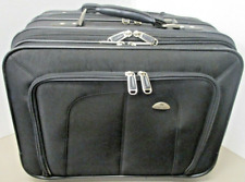 Samsonite Black Rolling Laptop Carry-On Mobile Office Organizer Bag 18