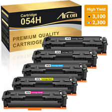 5 Pack 054H XL Toner Cartridge for Canon MF641cw MF642cdw MF644cdw LBP622cdw picture