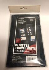 Vintage ACCO 3.5” Diskette Travel Mate Case Holds 10 Diskettes - Circa 1988 picture