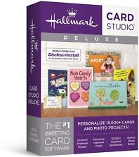 New Hallmark Card Studio Deluxe 2018 Sealed Box, Includes DVD, Ships Worldwide  picture