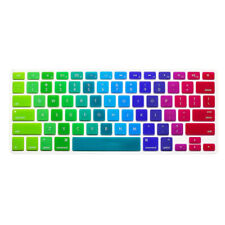 Rainbow Ultra Thin Silicone Keyboard Cover Skin for MacBook Pro 13