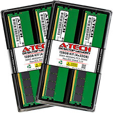 A-Tech 128GB 4x 32GB PC5-38400 Desktop DIMM DDR5 4800 MHz 288-Pin Memory RAM Kit picture
