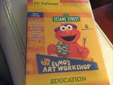 NEW SEALED SESAME STREET ELMO’S ART WORKSHOP PC SOFTWARE AGES 3+ Educational picture