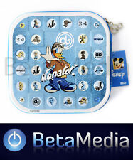 Disney Donald Duck CD / DVD Tin Storage Wallet Case - Holds 24 discs picture