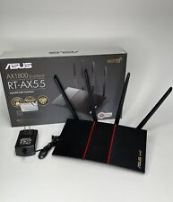 ChargerASUS AX1800 RT-AX1800S Dual Band WiFi 6 Extendable Router , No Charger picture