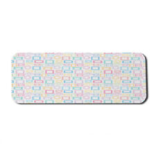 Ambesonne Muted Colors Rectangle Non-Slip Mousepad, 31