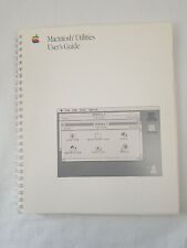 Vintage Apple Macintosh Utilities User's Guide - 1988 MAC Manual  picture