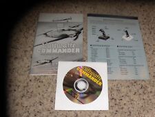 Luftwaffe Commander WWII Combat Flight Simulator (PC, 1998) Game w/manual picture