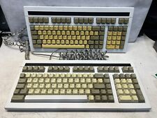 Lot of 2 Wyse ASCII Keyboard 901867-01 Mechanical Terminal Keyboard Untested picture
