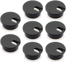 HJ Garden 8pcs 1-1/2 inch Desk Wire Cord Cable Grommets Hole Cover for Office PC picture