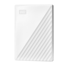 WD 2TB My Passport, Portable External Hard Drive, White - WDBYVG0020BWT-WESN picture