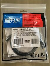 Tripp-Lite USB-C to USB-C Cable | 6 Feet | USB 2.0 Hi-Speed 5A | U040-006-C-5A picture
