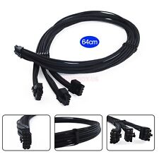 New Mini 16pin to 3x8pin PCIE Video Card Power Cable For Corsair RTX 4090 64cm picture