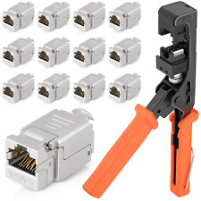 Easyshield (CAT6A Kit) - Speed Termination Tool, with 12 Slim Profile, 90-Degree picture
