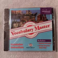 Vocabulary Master: Transparent Language (CD, Win/Mac) New Sealed  picture