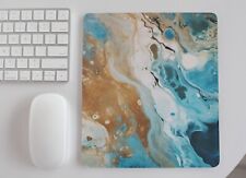 Blue Marble Design Home Office Gift Desk Computer Gaming Mouse Pad Thick Durable picture