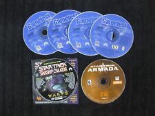 Vintage Software Lot - Star Trek Classics, Armada & Warp II  G/VG picture
